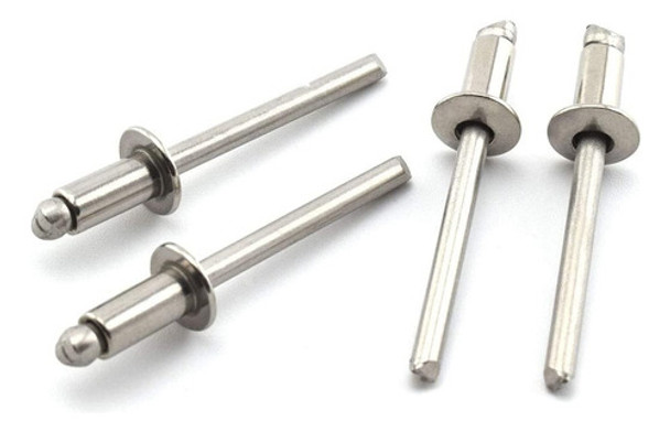 Remache Rapido Pop Acero Inoxidable Integral 4x6  X50un 0