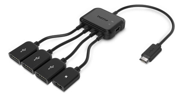 Elegiant 4 Puertos Micro Usb Power Cable De Carga Otg Hub Pa 0 Elegiant 4 Puertos Micro Usb Power Cable De Carga Otg Hub Pa 0