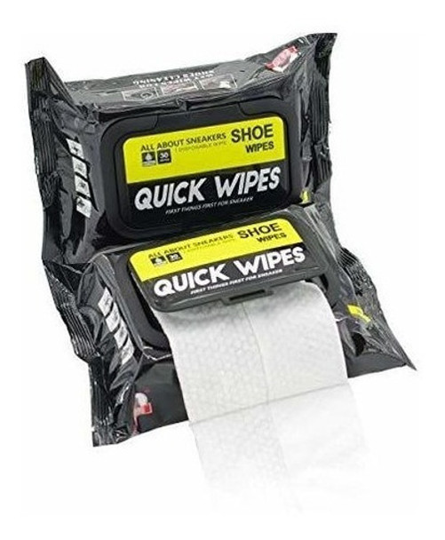 60 Toallitas Desechables Para Limpiar Zapatillas 0