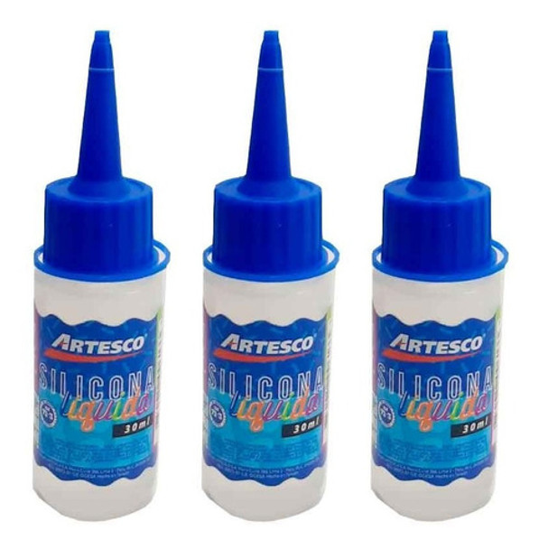 Silicona Líquida Artesco 30ml Pack X3 Unidades 0