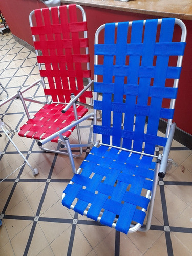 Reposera Alta 2 Posiciones De Fabricacion Nacional... 0