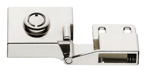 Bisagra Para Puertas De Vidrio 170° Enrasada Niquel Hafele 0