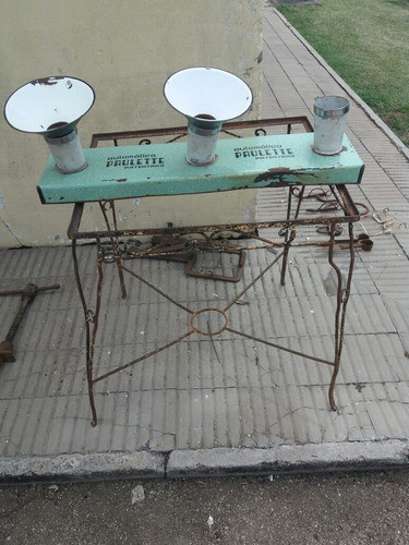 Mesa  Juego De  Jardin Sin Vidrio 0