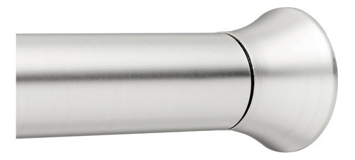 Barra Cortina Ducha Tensión Ajustable 1.07 A 1.85 M. Níquel 0