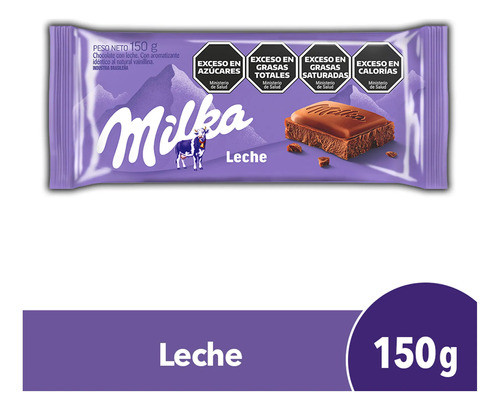 Milka Chocolate Con Leche 150g 0