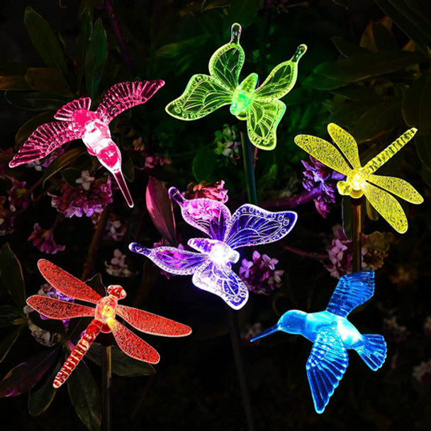 ~? Luces De Jardín Solar Solmex, 6 Paquete De Luces De Marip 0