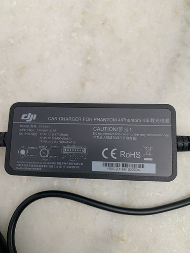 Cargador De Baterías Para Dron Phanton 4 Desde El Auto 0
