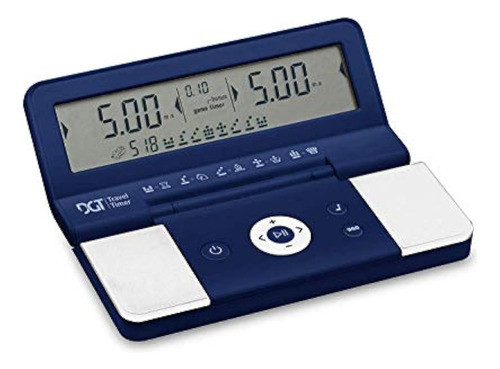 Dgt Reloj De Ajedrez 960 - Azul/blanco - Travel 0
