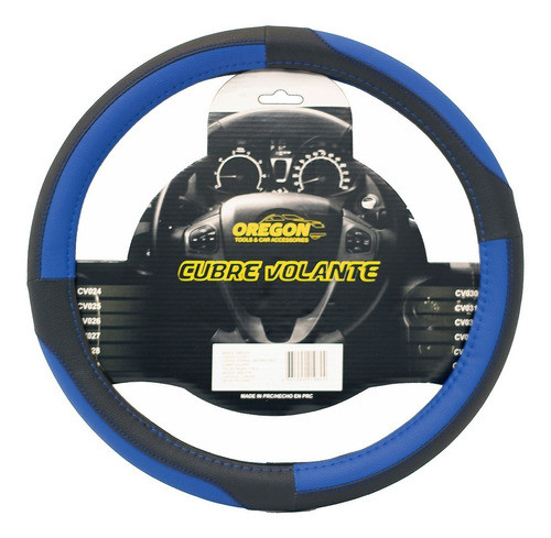 Cubre Volante Marca Oregón Negro/azul Diámetro 38. 0