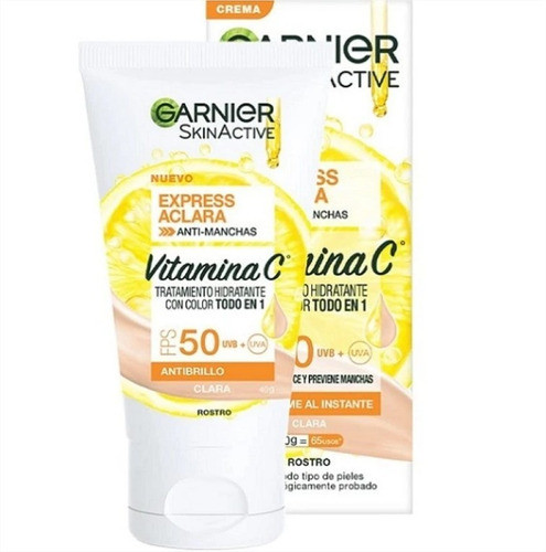 Base Garnier Express Aclara Tono Claro Fps50 40g 0