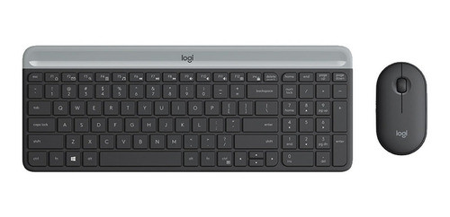 Combo Logitech Mk470 Slim Inalambrico Minimalista/moderno 0