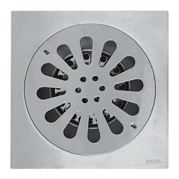 Rejilla Baño Desagüe 15x15 Cromado Acero Resumidero 82115 0 Rejilla Baño Desagüe 15x15 Cromado Acero Resumidero 82115 0