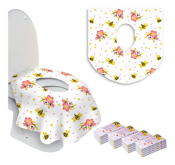 Tapas De Inodoro Desechables, Extra Grande, Para Viajes 0 Tapas De Inodoro Desechables, Extra Grande, Para Viajes 0