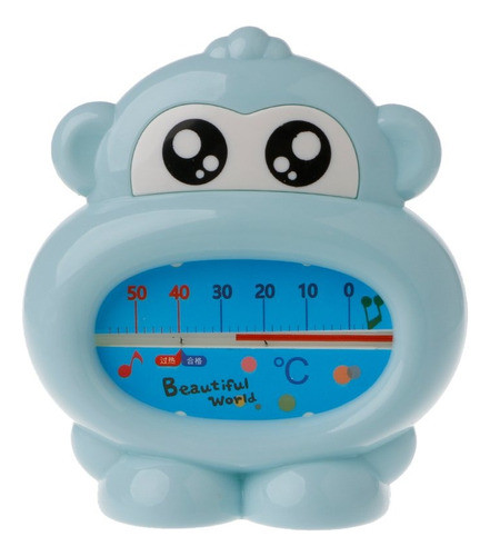 Termometro Monito Mono Bebes Niños Agua Baño Bañadera Seguro 0