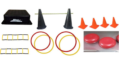 Kit Para Entrenamiento N°15..step,vallas,conos,escaleras,etc 0