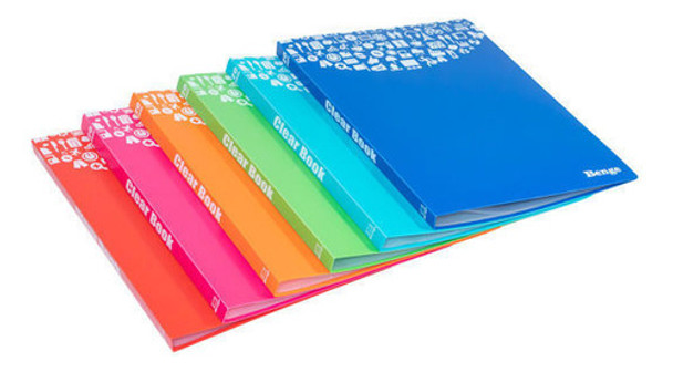 Carpeta A4 Fundas X20 Turquesa Buena Calid.-goldin Papelería 0