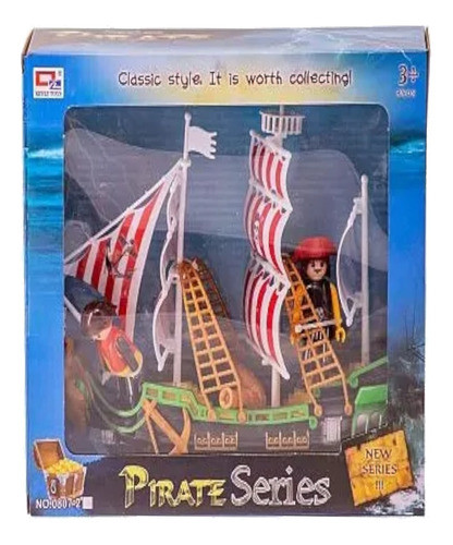 Barco Pirata Con Accesorios Faydi Fd110804 0