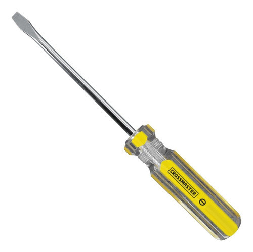 Destornillador Mango Acrílico Plano 5x150mm Crossmaster 0