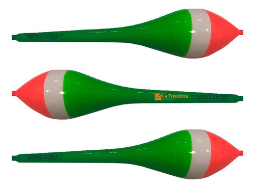 Boyas Doble T Modelo 15 Poliuretano Juego X 3 Pejerrey 13cm 0