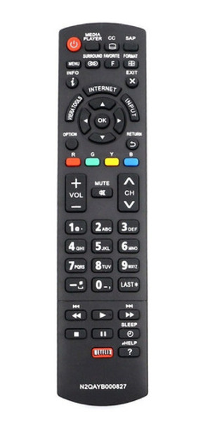 N2qayb000827 Sustituye El Control Remoto Para Panasonic Tc P 0