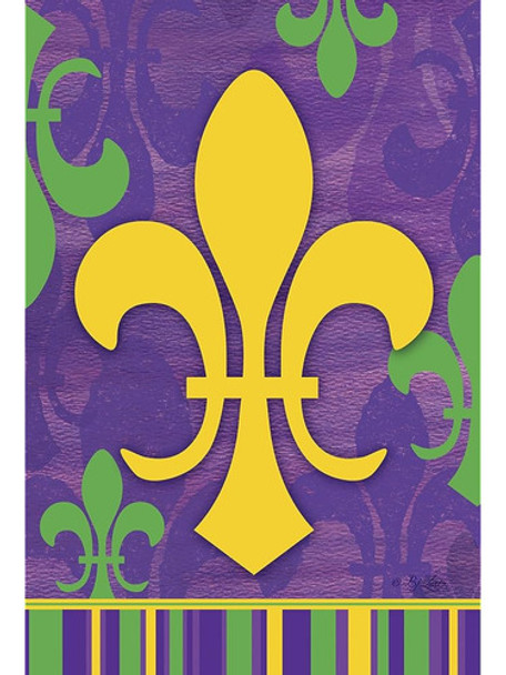 Toland Home Garden 1010919 Fleur De-lis Collage Mardi Gras F 0 Toland Home Garden 1010919 Fleur De-lis Collage Mardi Gras F 0