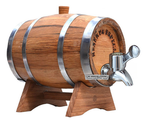 Barril Barrica Ancorote Madeira Carvalho Europeu 1l Rústico 0