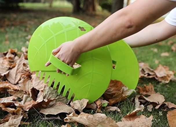 Par De Rastrillos Manuales Para Cesped Y Jardin 0