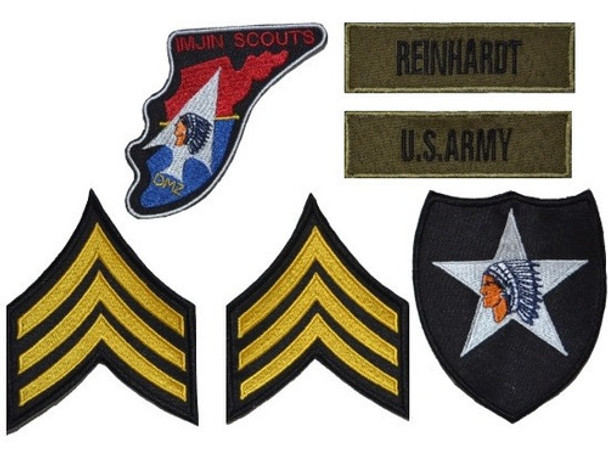 Parches Bordados Campera John Lennon The Beatles Set Us Army 0