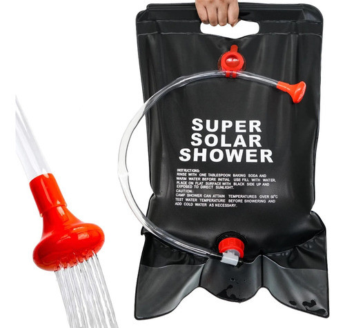Camping Shower Mini Chuveiro Aquecimento Solar Trekking 0