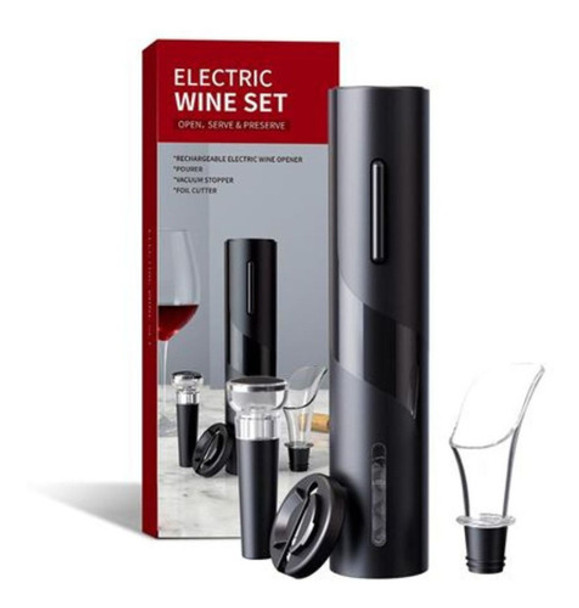Sacacorchos Eléctrico Abridor Vinos Destapador Decantador 0 Sacacorchos Eléctrico Abridor Vinos Destapador Decantador 0