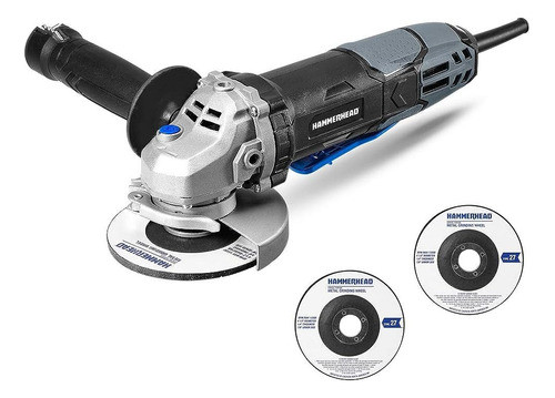 Hammerhead 6-amp 4-1/2 Pulgadas Angle Grinder Con 3 Piezas M 0