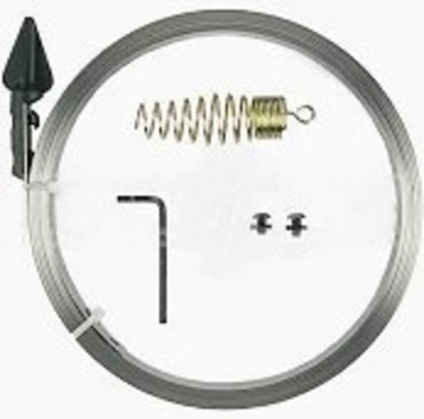 Cinta Destapa Cañerias Metalica Acero 20 Metros El Abuelo 0