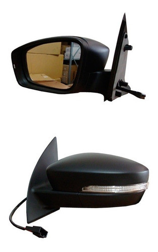 Espejo Izquierdo Manual Con Señalero Vw Gol G6 0