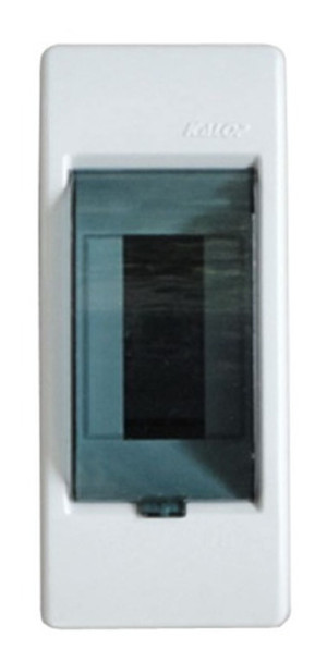Pack X4 Caja Para Termica Con Tapa Kalop 2 Modulos Gris 0