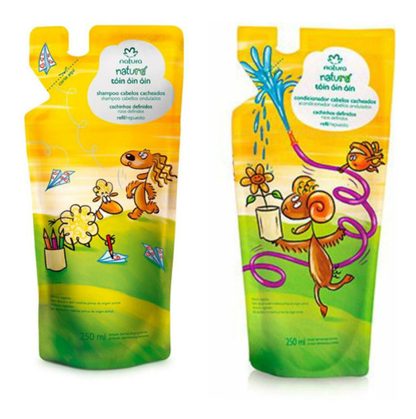 Repuesto Shampoo+ Acond P Cabello Rizado Tóin.óin.óin Natura 0