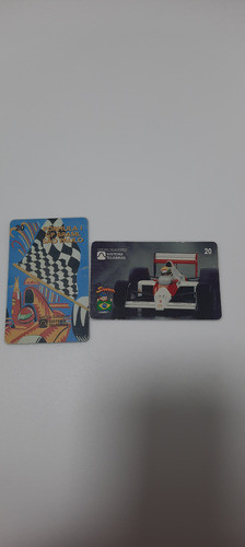 Cartão Telefônico Ayrton Senna E Gp Brasil 0