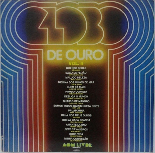 Cd Globo De Ouro - Volume 4 0
