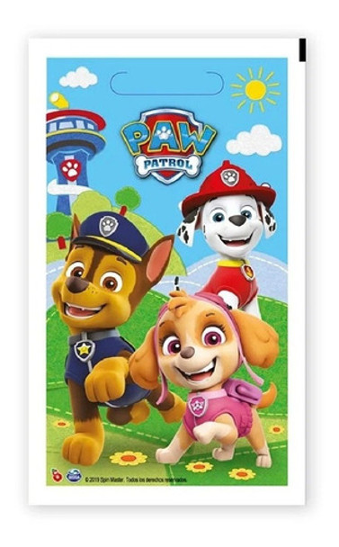Bolsita Sorpresa Para Cumpleaños Paw Patrol X 10 Un 0 Bolsita Sorpresa Para Cumpleaños Paw Patrol X 10 Un 0