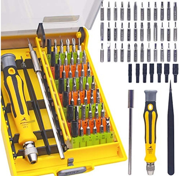 Juego De Destornilladores De Precisión 46 En 1 Kit De Herram 0
