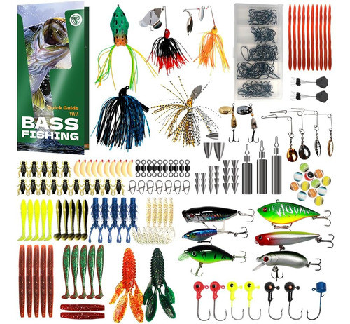 amazon bass fishing lures FONMANG Bass Fishing Lures Kit