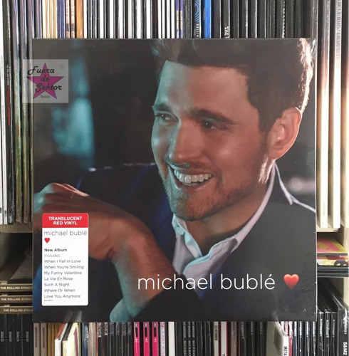 Vinilo Michael Buble Love Red Vinyl Eu Import. 0