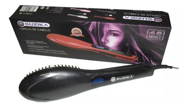 Plancha Cepillo Tv Alisador Eléctrico Digital Lcd 0