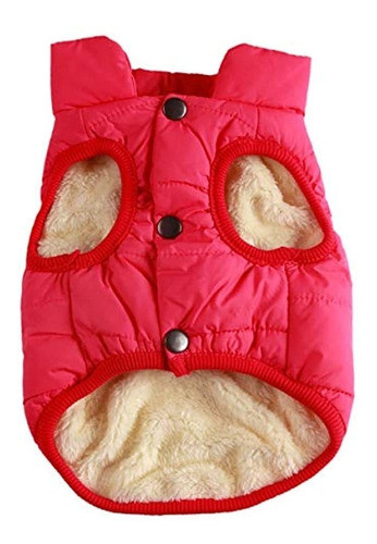 Joydaog Chaqueta De Perro Cálida Con Forro Polar De 2 Capas 0