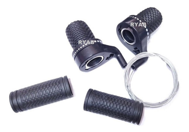 Shifter Revo Con Puños - Aptos Para 6 Y 7x3 Velocidades 0