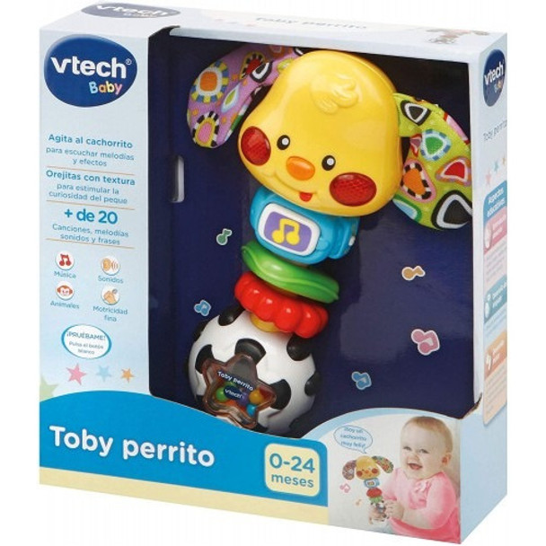 Sonajero Bebe Interactivo Toby Perrito Vtech 0 Sonajero Bebe Interactivo Toby Perrito Vtech 0
