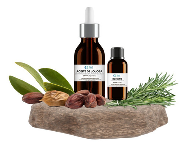 Kit Estimulador Capilar Xl - Jojoba Orgánic Oil + Romero 0 Kit Estimulador Capilar Xl - Jojoba Orgánic Oil + Romero 0