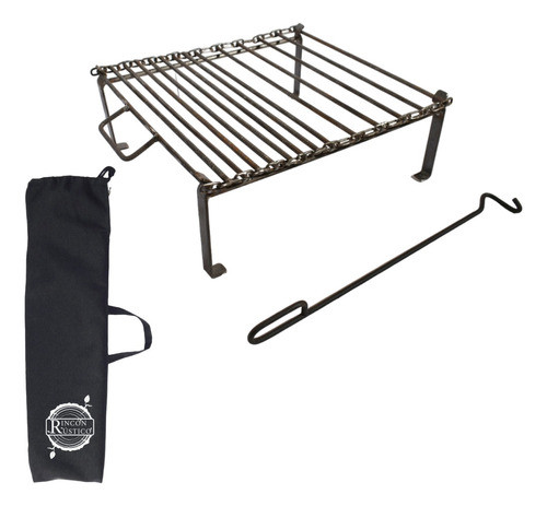 Parrilla Plegable Para Camping Portatil Enrollable 0