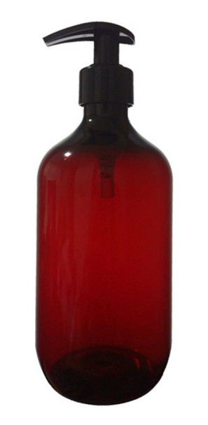 Botella Pet Ambar 500ml Con Cremera (pack X 100) 0