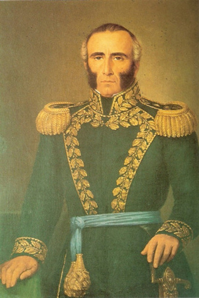 Juan Antonio Lavalleja - Lámina 45x30 Cm. 0 Juan Antonio Lavalleja - Lámina 45x30 Cm. 0