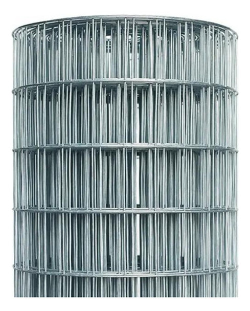 Tejido Malla Electrosoldada Galvanizada Rollo 25 Mts X 1.50 0